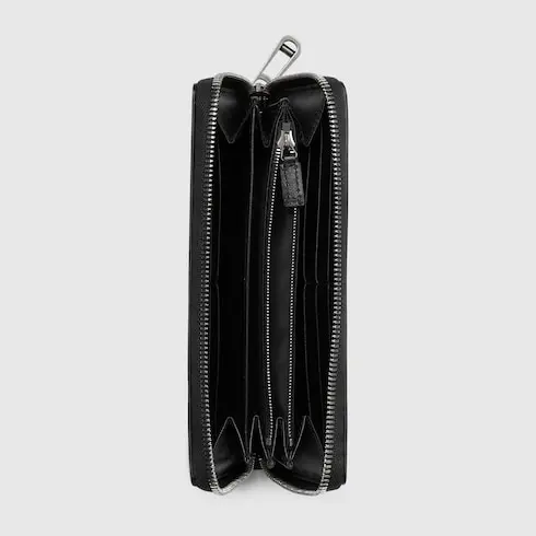 Ví Gucci Emblem Zip Around 'Black' 860868-AAFDV-1000 - Ảnh 3
