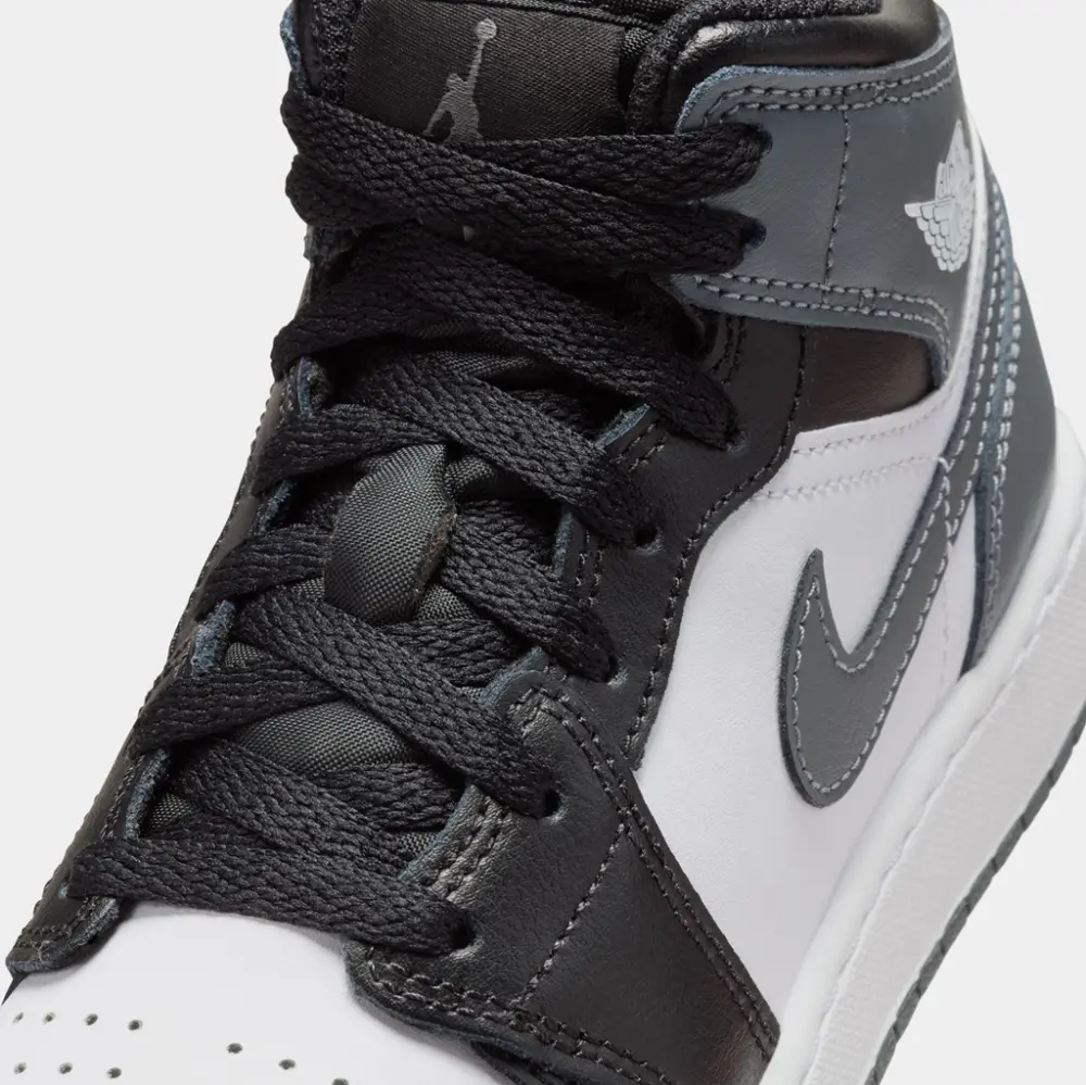 Alternative view of Giày Nike Jordan 1 Mid 'Black' DQ8423-001