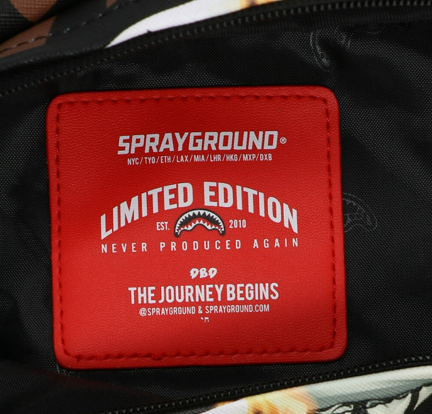 Túi Sprayground Burnt Shark In Paris ‘Mutilcolor’ B4652NSZ - Ảnh 3