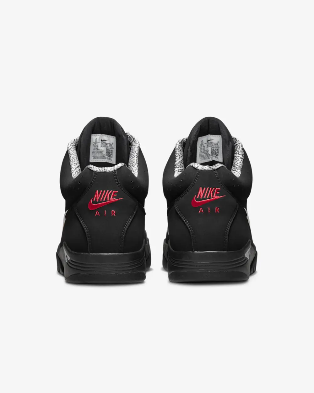 Giày Nike Air Flight Lite II Mid 'Black' DQ7687-003 - Ảnh 4