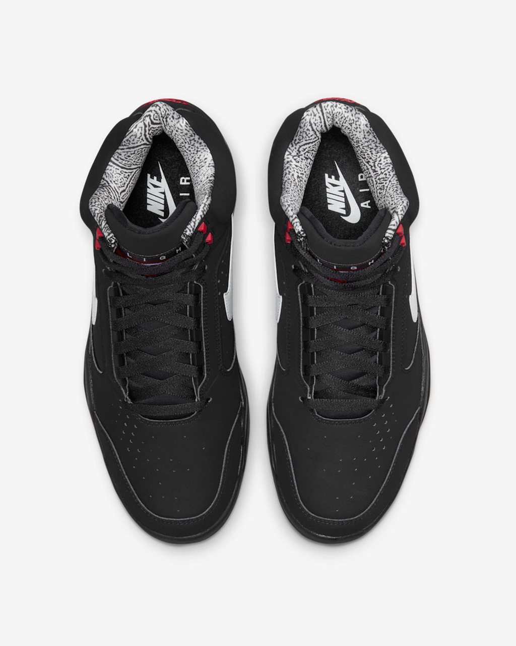 Alternative view of Giày Nike Air Flight Lite II Mid 'Black' DQ7687-003