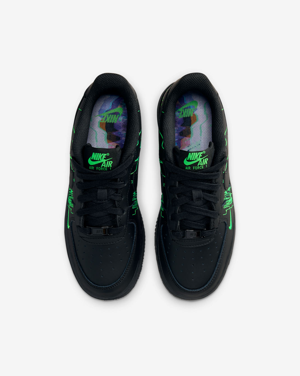 Alternative view of Giày Nike Air Force 1 Low LV8 4 'Black' HV4763-001