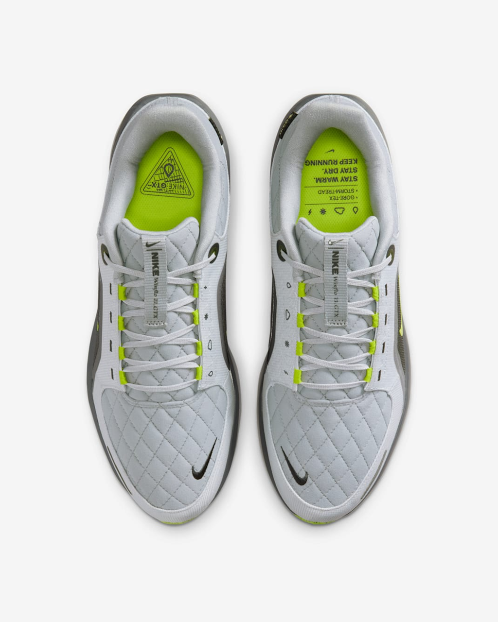 Alternative view of Giày Nike Air Winflo 11 Gore-Tex ‘Light Smoke Grey’ FQ1358-005