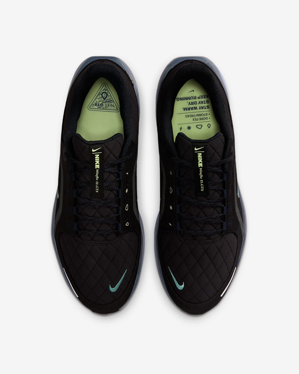 Alternative view of Giày Nike Air Winflo 11 Gore-Tex ‘Obsidian’ FQ1358-006