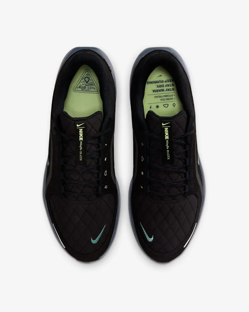 Alternative view of Giày Nike Air Winflo 11 Gore-Tex ‘Obsidian’ FQ1358-006