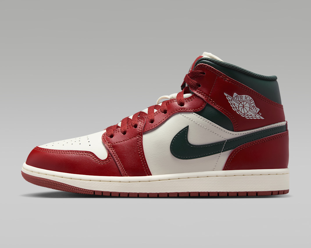 Giày Nike Air Jordan 1 Mid Picks Up ‘Redstone’ DQ8426-105 - Ảnh 5