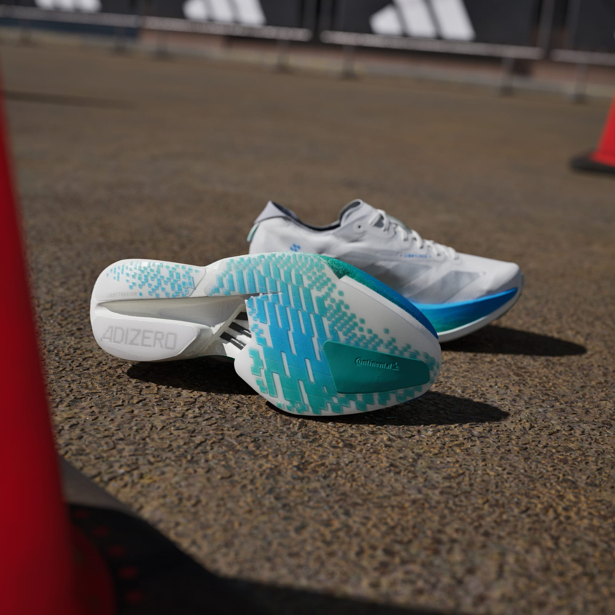 Giày Adidas Adizero Adios Pro 4 'Crystal White' JR6354 - Ảnh 4