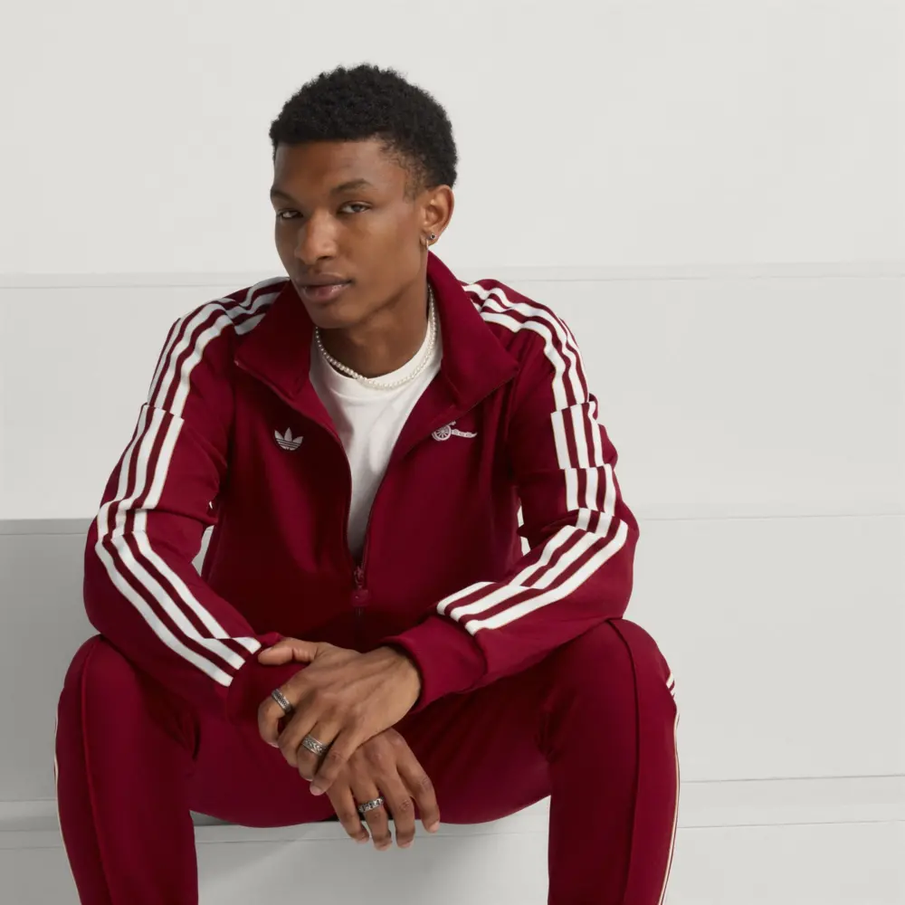 Áo Adidas Track Top Arsenal Terrace Icons 'Coll Burgundy 2' JM9390 - Ảnh 3