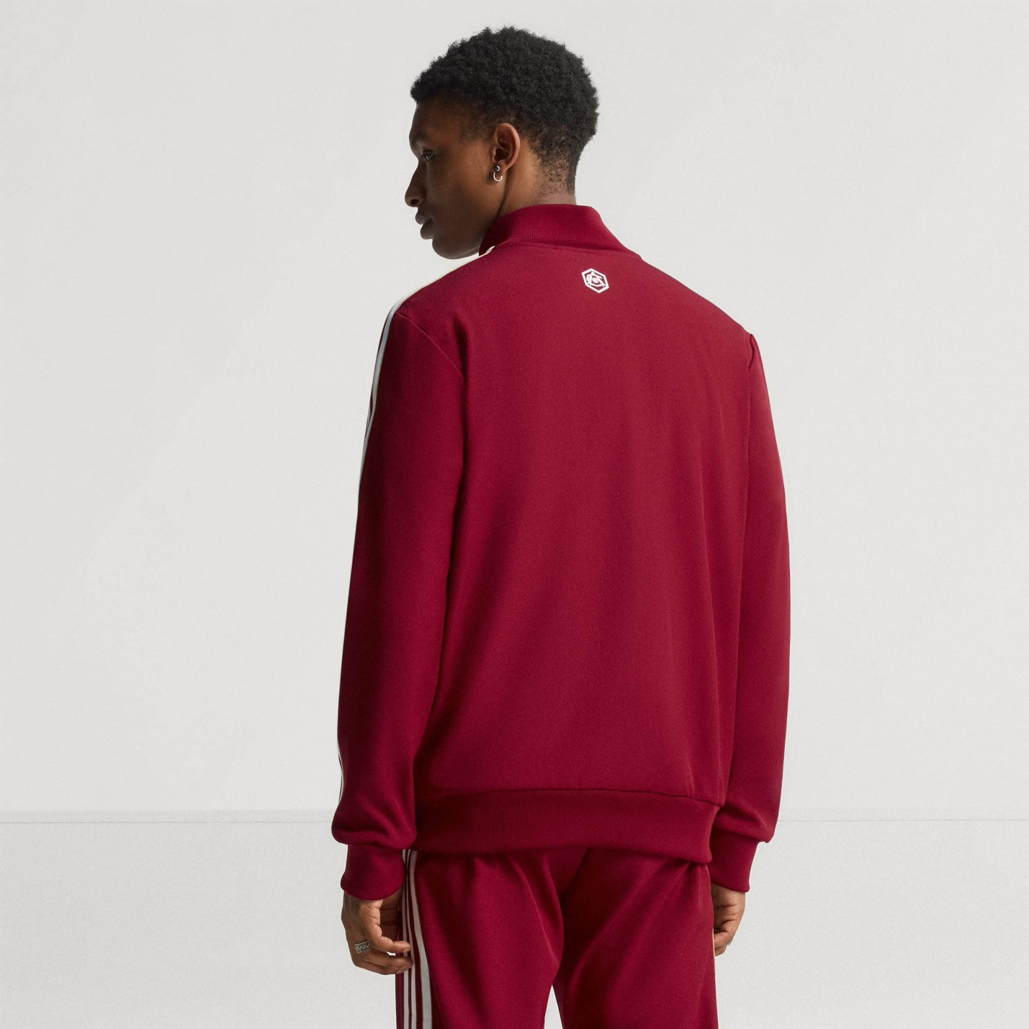 Alternative view of Áo Adidas Track Top Arsenal Terrace Icons 'Coll Burgundy 2' JM9390