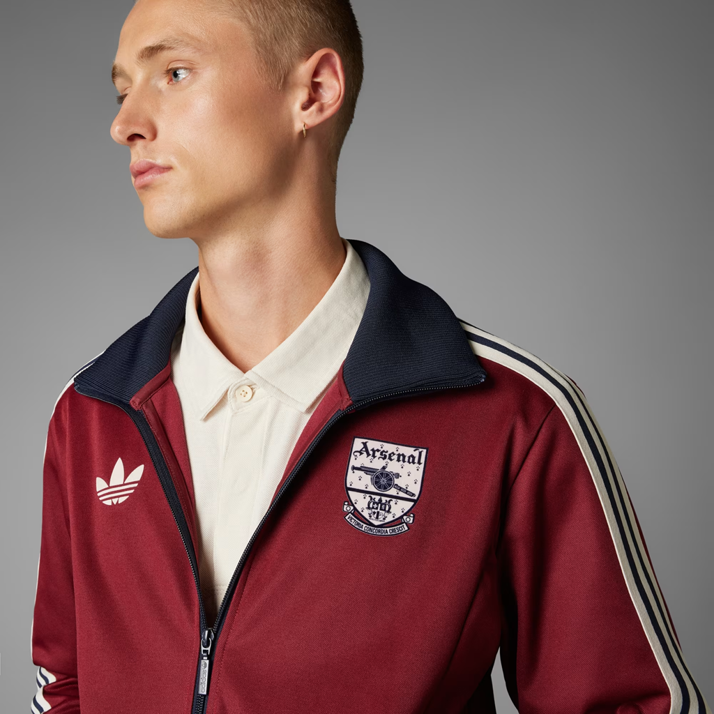 Alternative view of Áo Adidas Arsenal Originals Track Top ‘Noble Maroon’ IY0054