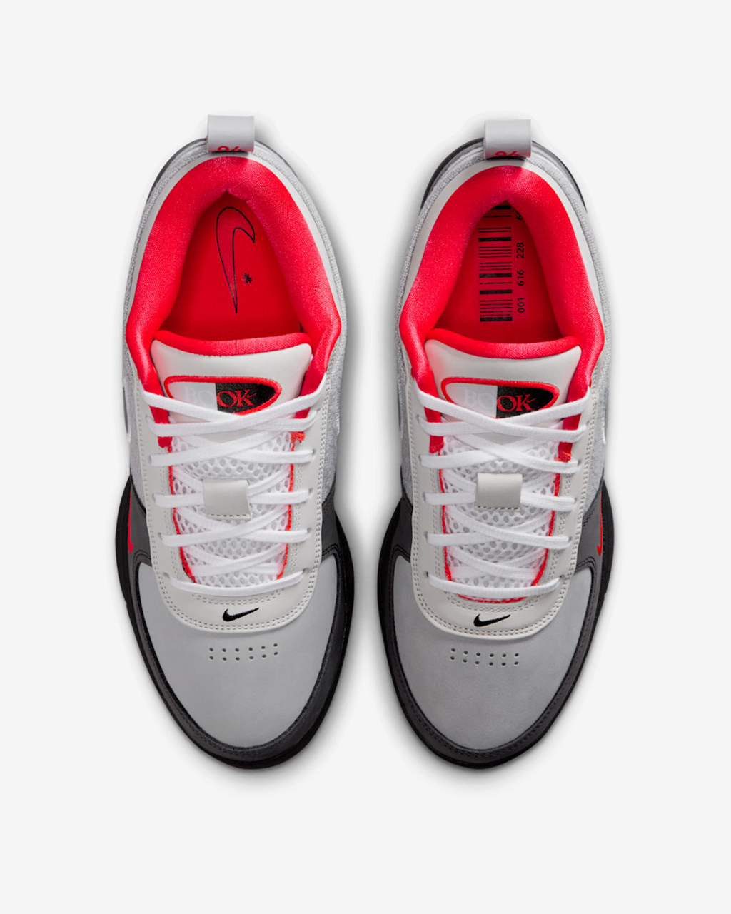 Alternative view of Giày Nike Book 1 'Wolf Grey' IR0839-001