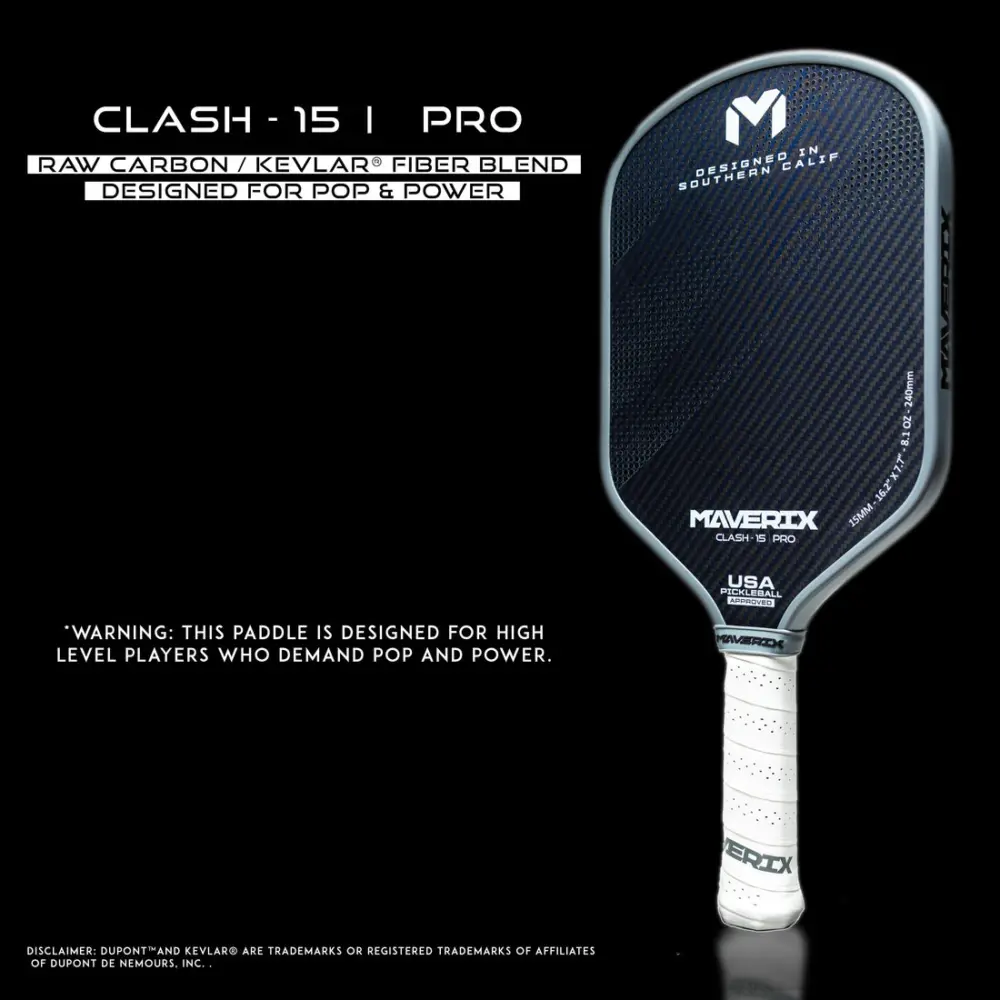 Vợt Picklebal Maverick Clash - 15 PRO 15mm - Ảnh 4