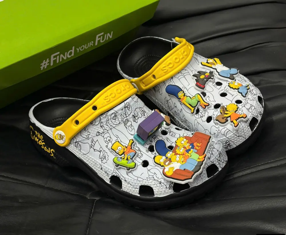 Dép Crocs Classic Clog 'The Simpsons Intro Sequence' 211106-90H - Ảnh 4