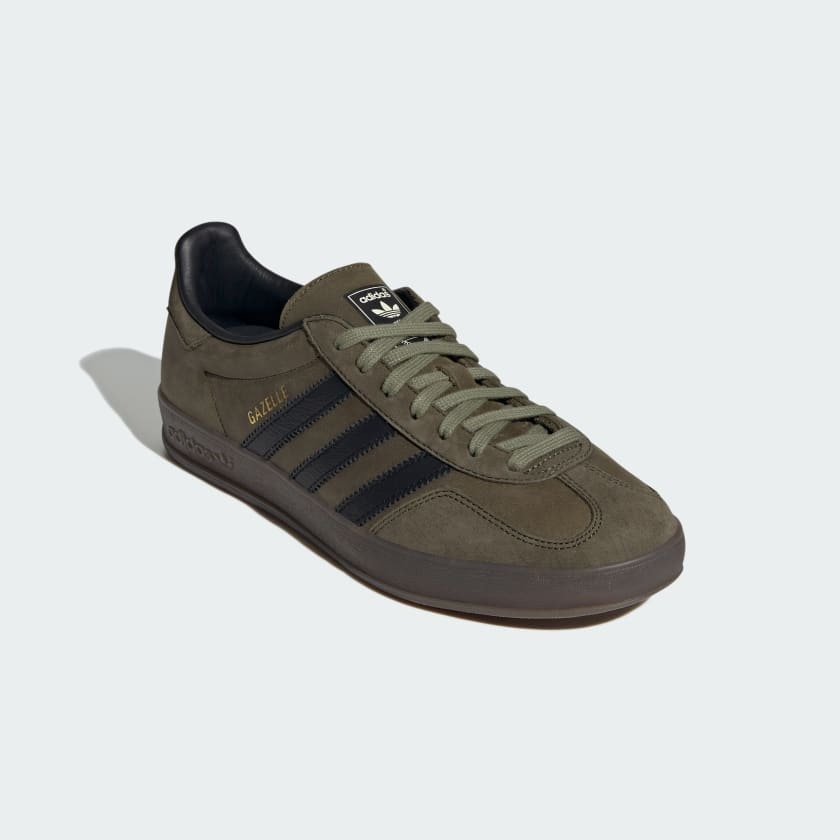 Giày Adidas Gazelle Indoor ‘Focus Olive’ IH4772 - Ảnh 4