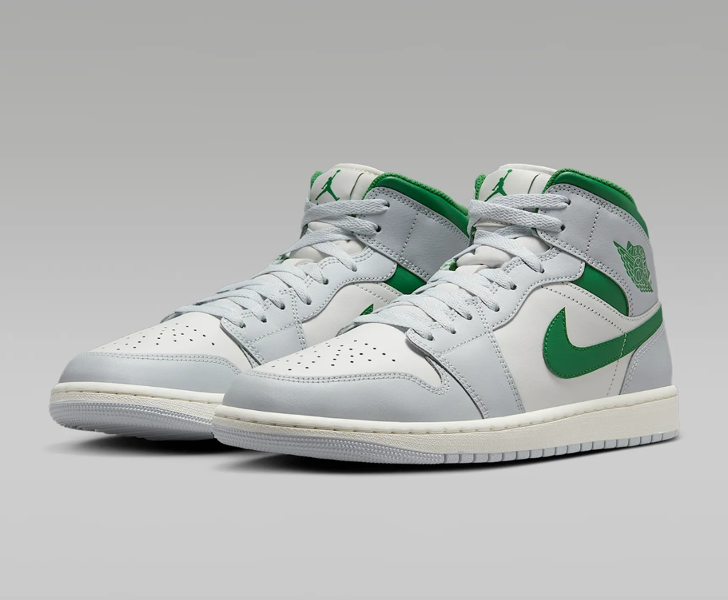 Alternative view of Giày Nike Jordan 1 Mid 'Summit White' DQ8426-142