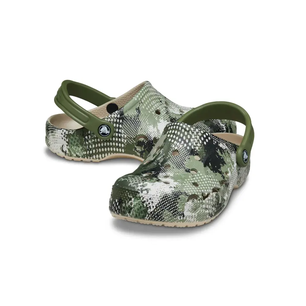 Giày Crocs Seasonal Printed Baya ‘Cobblestone’ 206230-2V3 - Ảnh 4