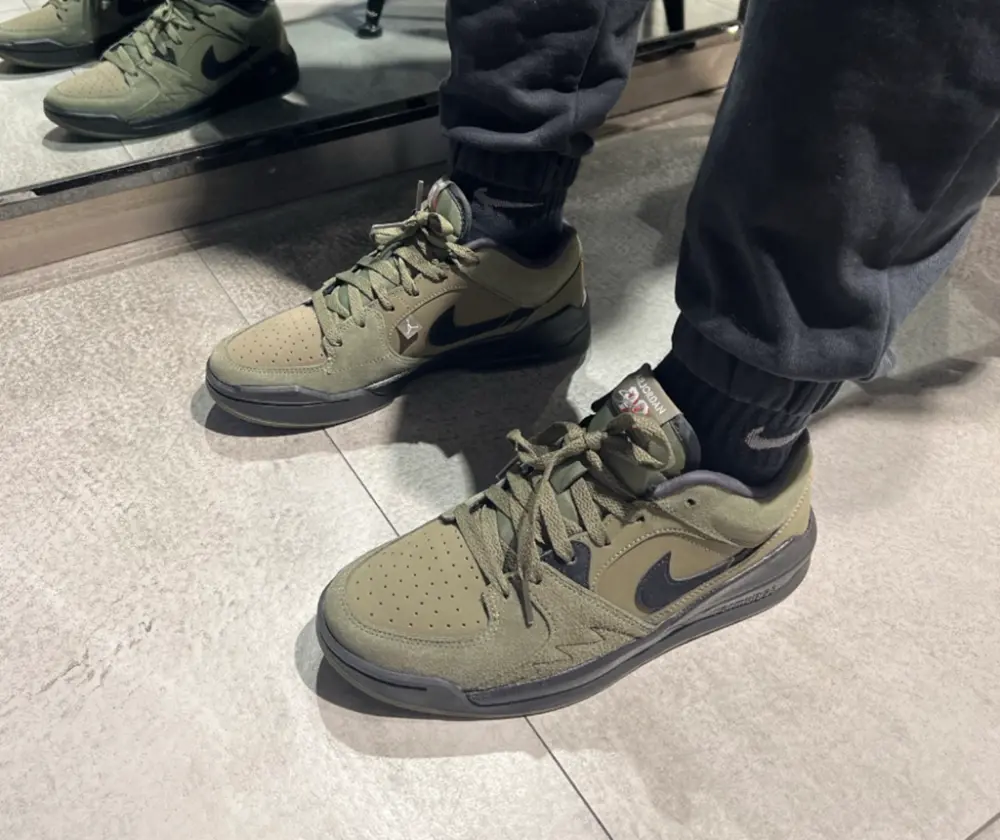 Alternative view of Giày Nike Air Jordan Stadium 90 ‘Olive Black’ HF5258-201