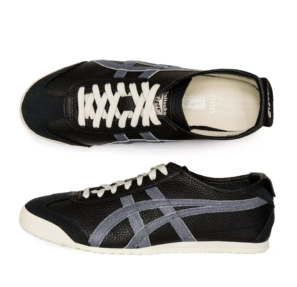 Giày Onitsuka Tiger Mexico 66 ‘Black Grey’ 1183A693-002 - Ảnh 8
