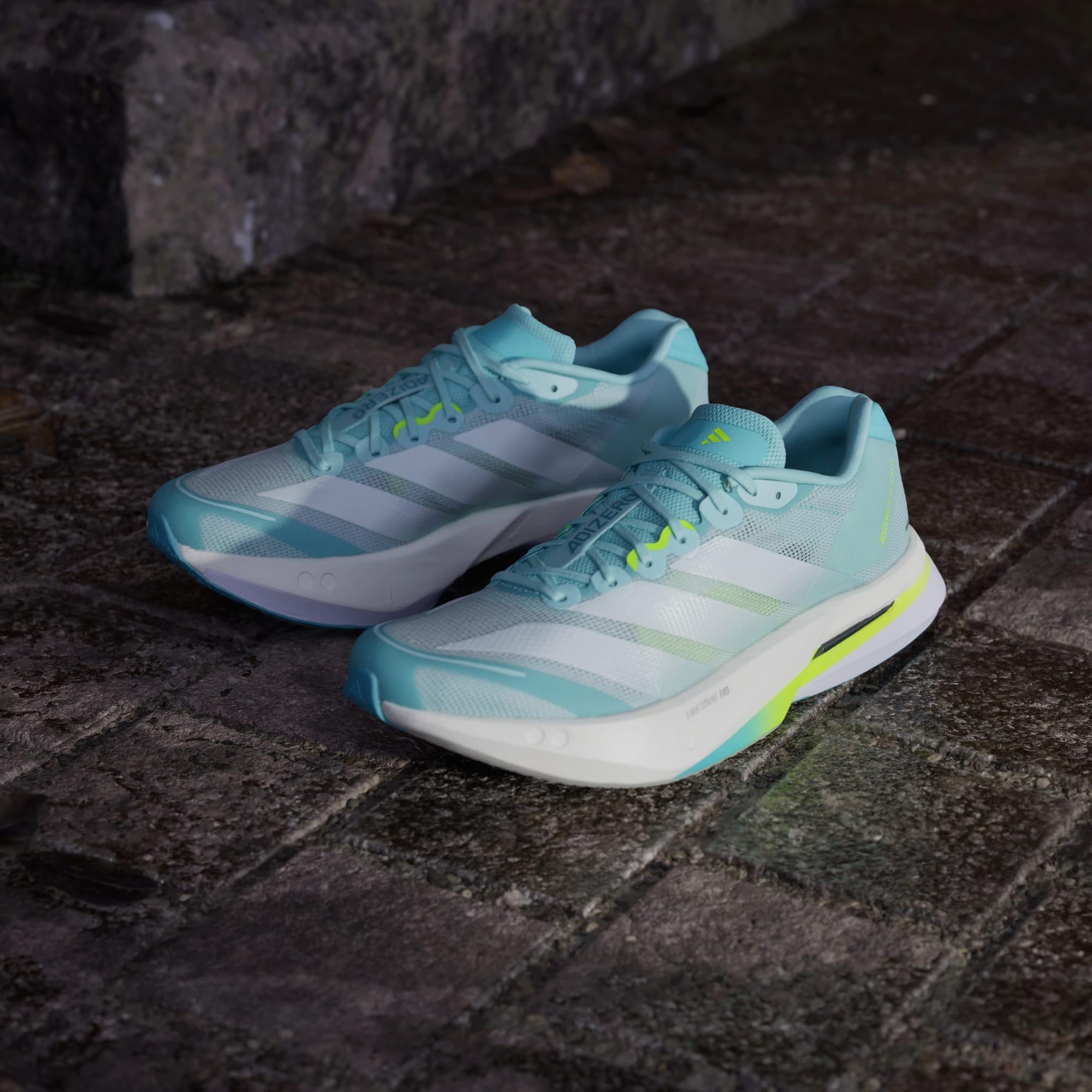 Giày Adidas Adizero Boston 13 'Semi Flash Aqua' JS4957 - Ảnh 3