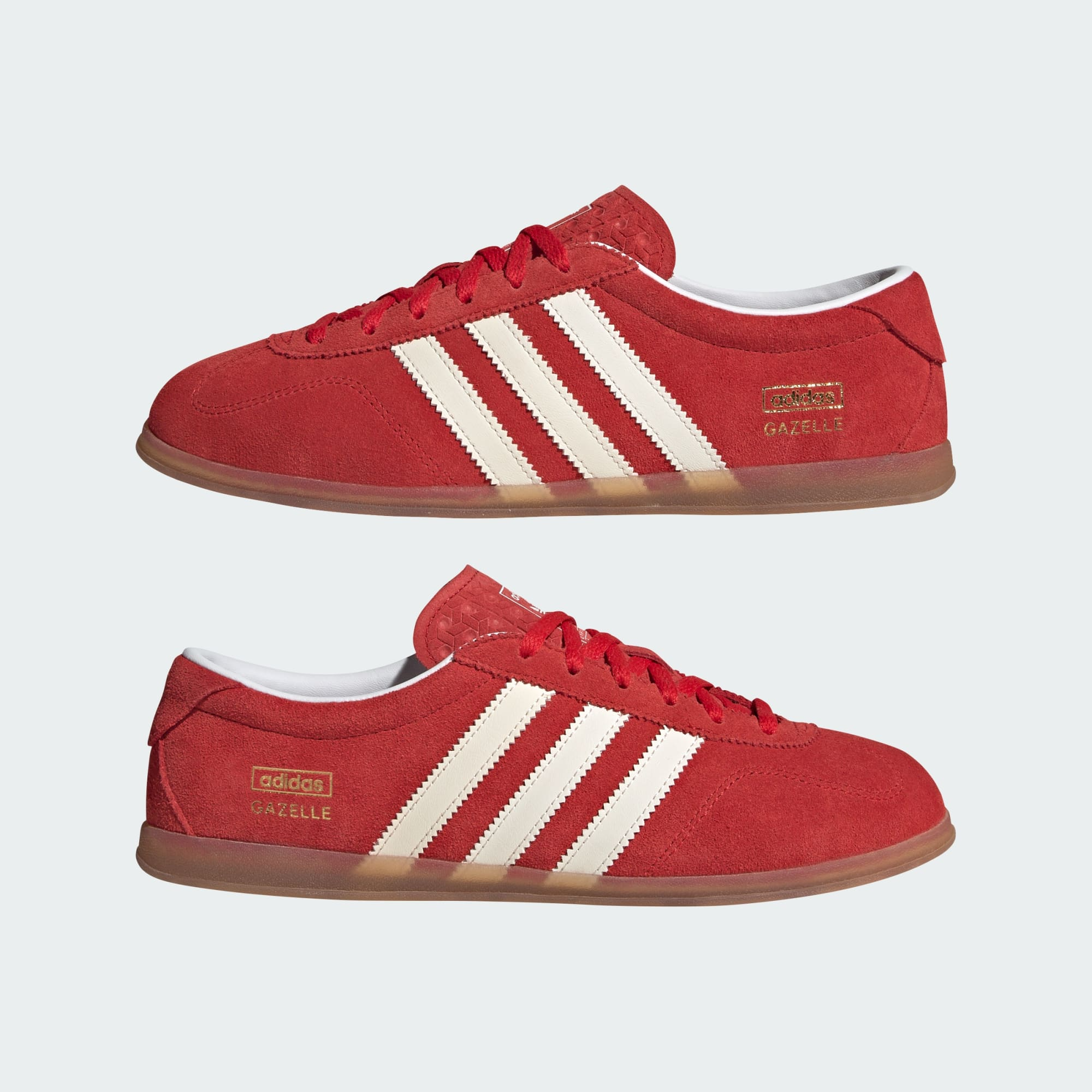 Alternative view of Giày Adidas Gazelle Lo Pro 'Better Scarlet' JR5744