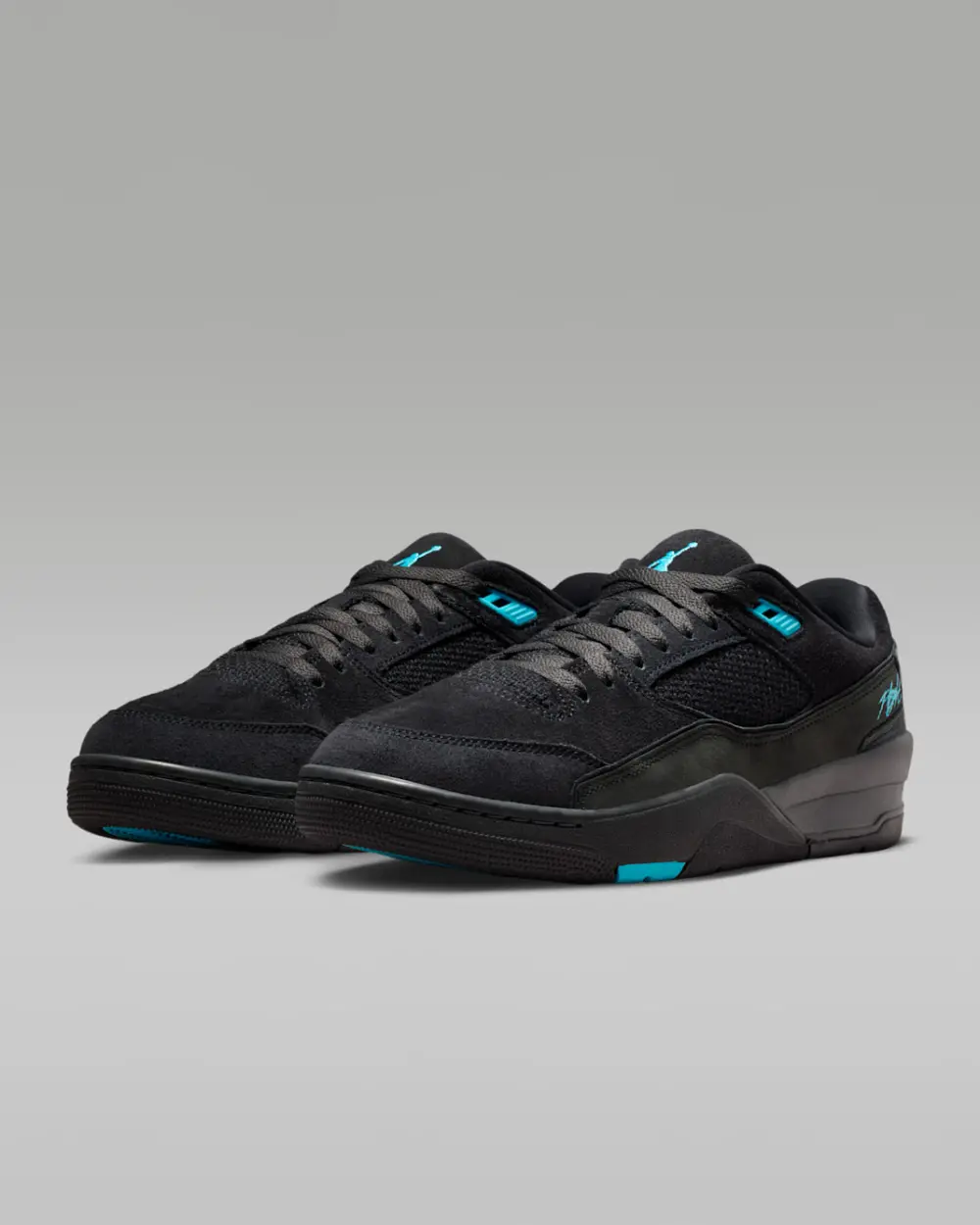 Giày Nike Jordan Flight Court 'Black' HF3255-040 - Ảnh 3