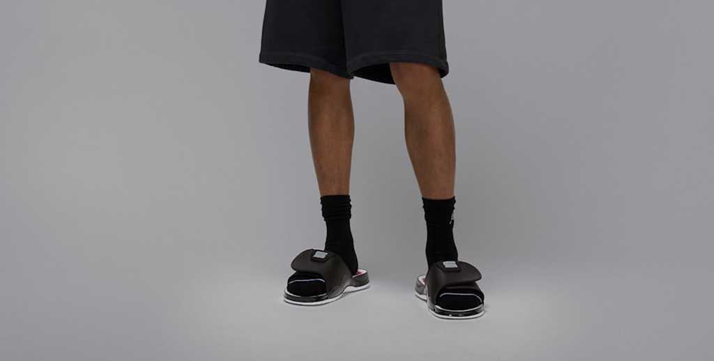 Alternative view of Dép Nike Jordan Hydro XI Retro 'Gym Red' FN2452-006