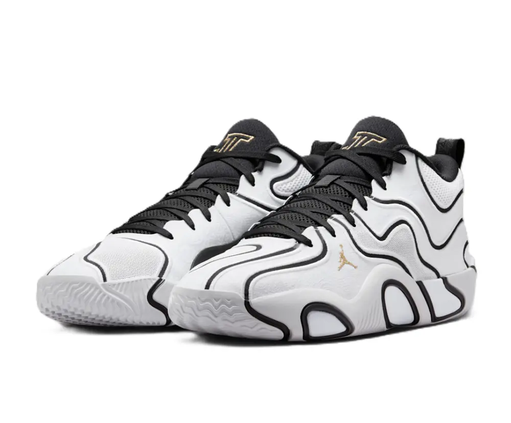Giày Nike Air Jordan Tatum 3 PF ‘White Black’ IB8150-100 - Ảnh 3