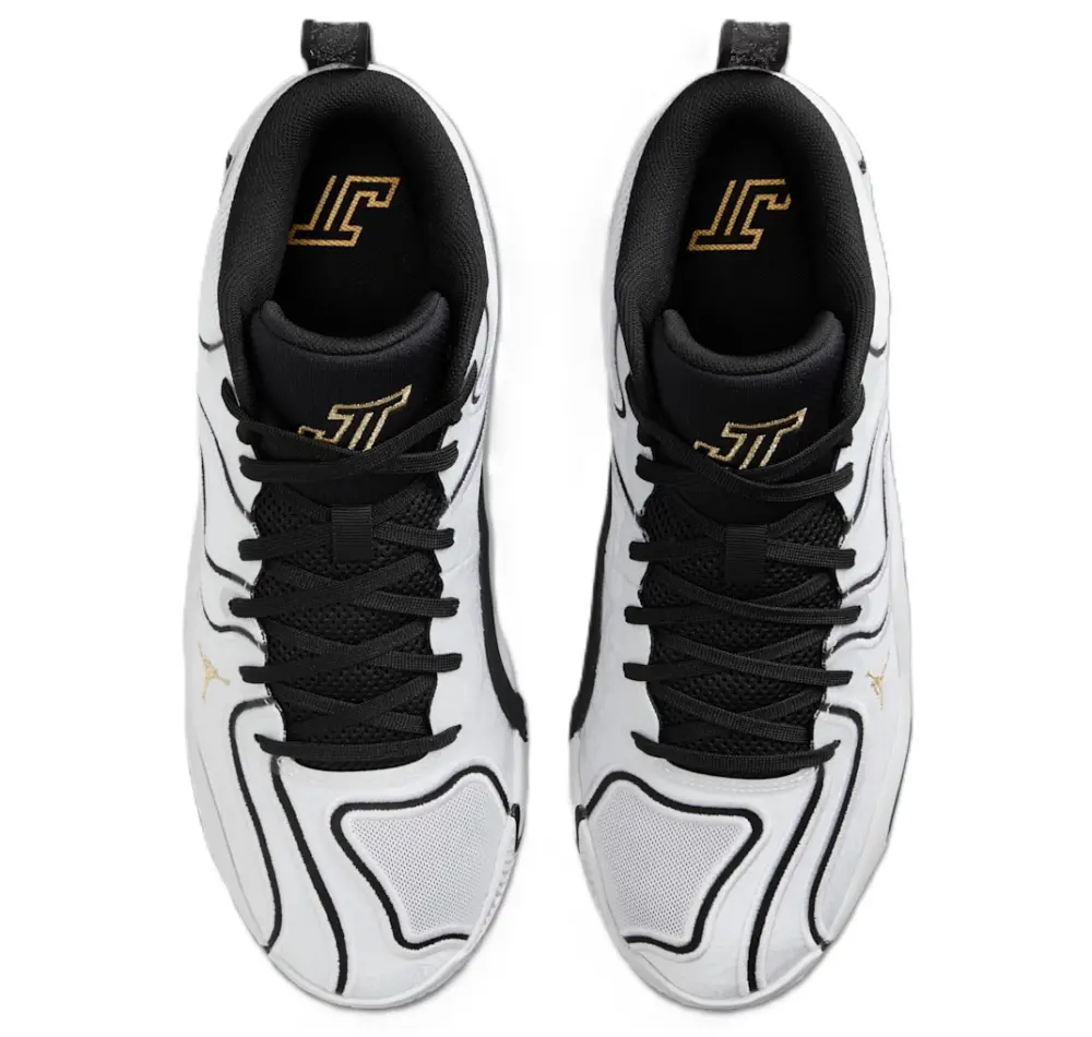 Alternative view of Giày Nike Air Jordan Tatum 3 PF ‘White Black’ IB8150-100