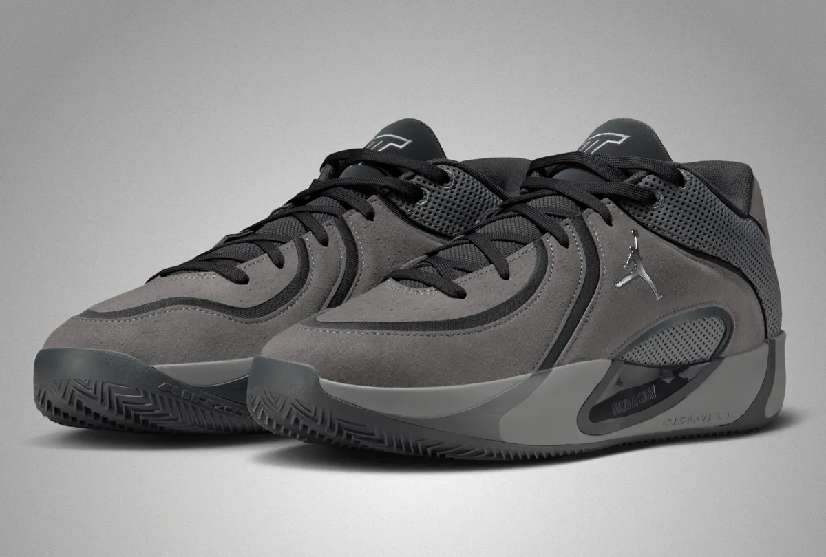 Giày Nike Air Jordan Tatum 4 ‘Smoke Grey’ HQ4613-002 - Ảnh 4