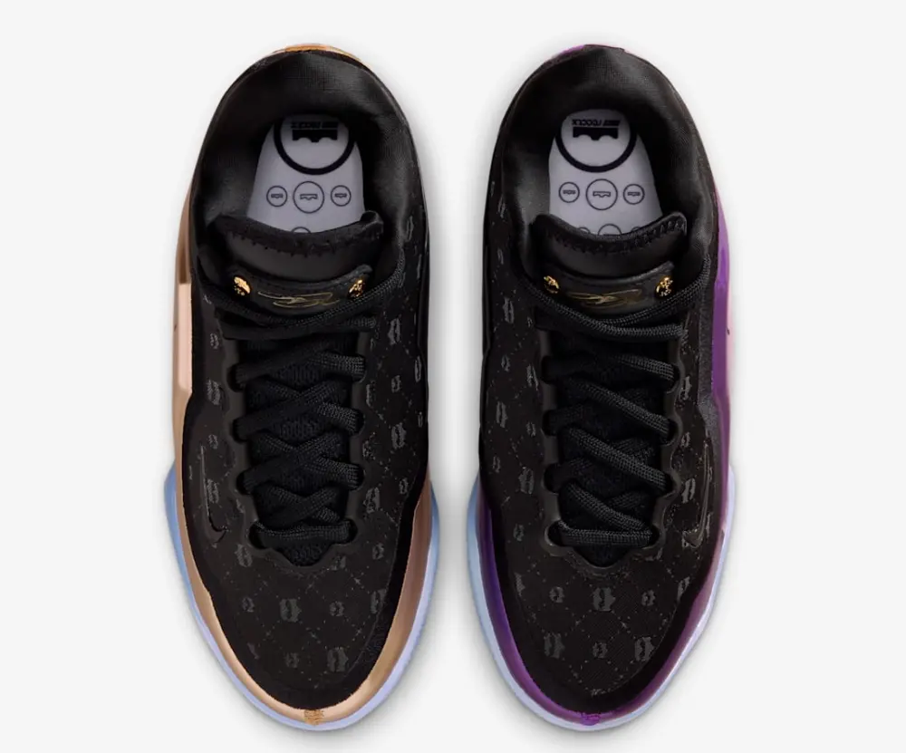 Giày Nike LeBron 23 ‘Metallic Gold Purple’ IQ6709-001 - Ảnh 10