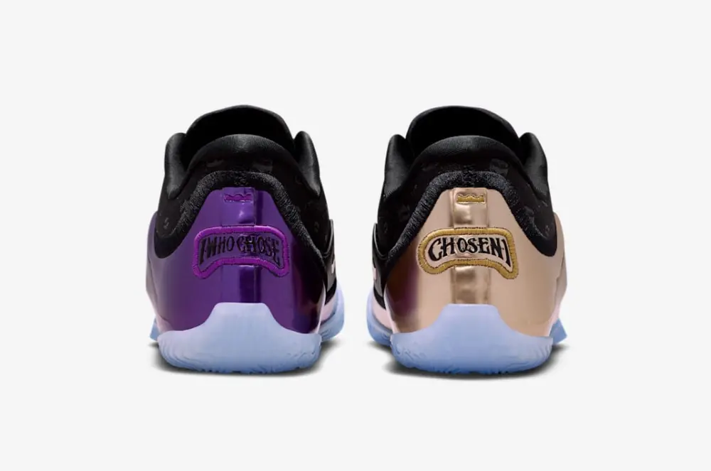 Giày Nike LeBron 23 ‘Metallic Gold Purple’ IQ6709-001 - Ảnh 9