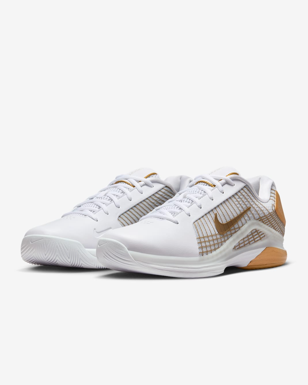 Alternative view of Giày Nike Court Air Zoom Vapor 12 Hypersmash HC 'White Pure Platinum' HV1488-100