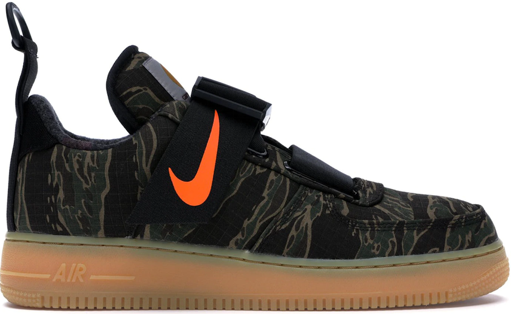 Giày Nike Carhartt WIP x Air Force 1 Utility Low Premium ‘Camo’ AV4112-300