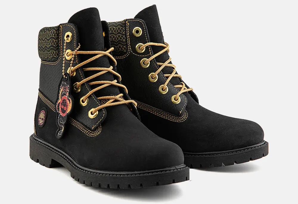 Giày Timberland Lunar New Year 6 ‘Black’ A62TM - Ảnh 3