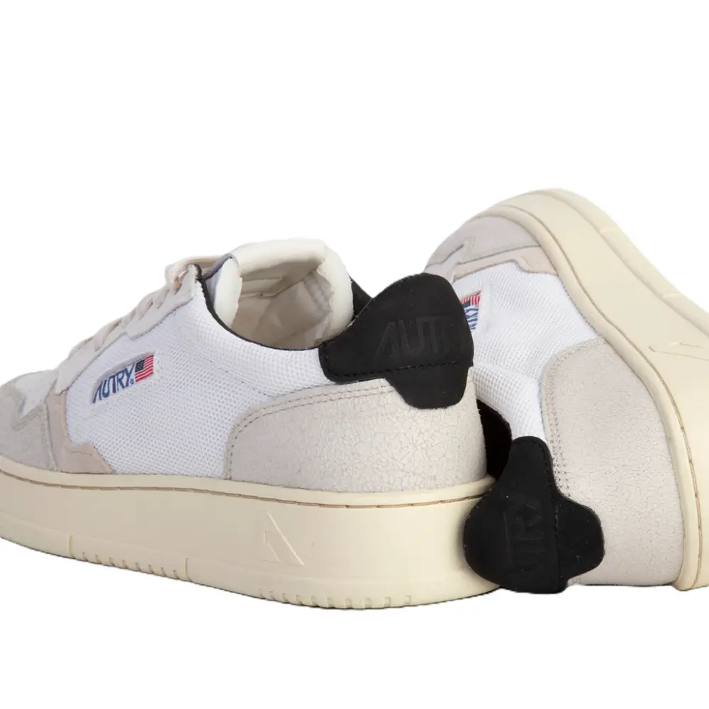 Giày Autry Medalist Low Leather ‘White Black’ AULM-CN02 - Ảnh 4