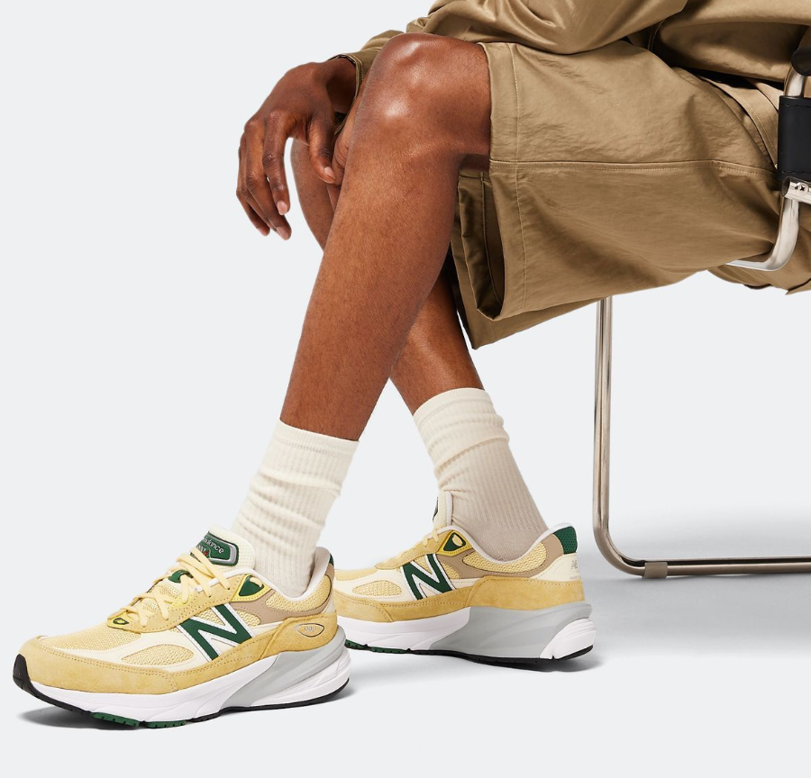 Alternative view of Giày New Balance Teddy Santis x 990v6 ‘Sulphur’ U990TE6