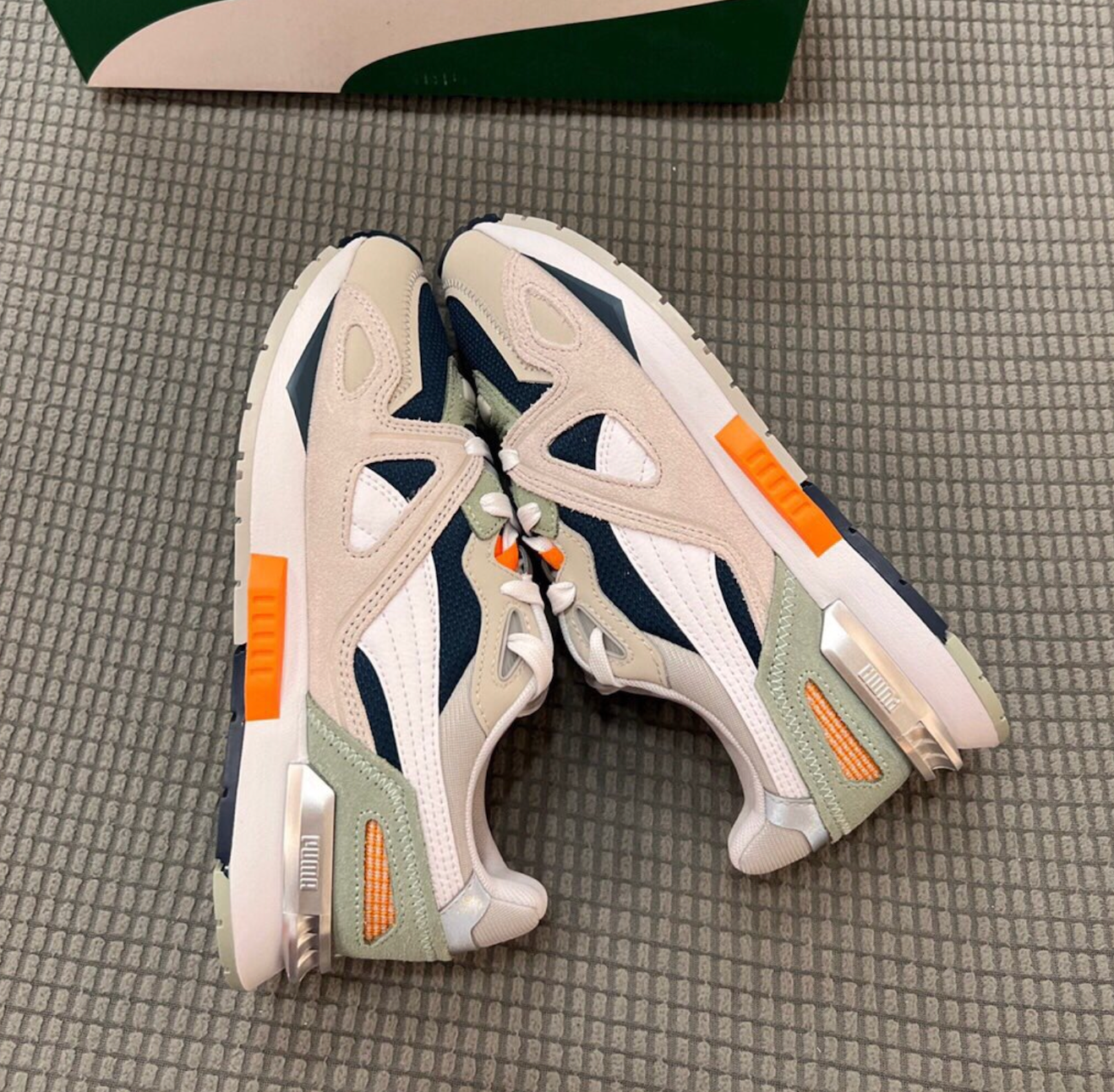 Giày Puma Mirage Mox Suede ‘Grey Violet Blue’ 381000-01 - Ảnh 7