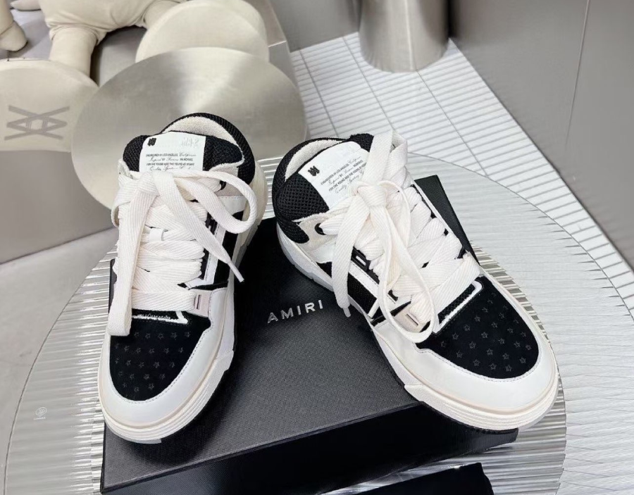 Giày Amiri Block Low ‘Colour In White’ PF23MFS010LD-111 - Ảnh 3