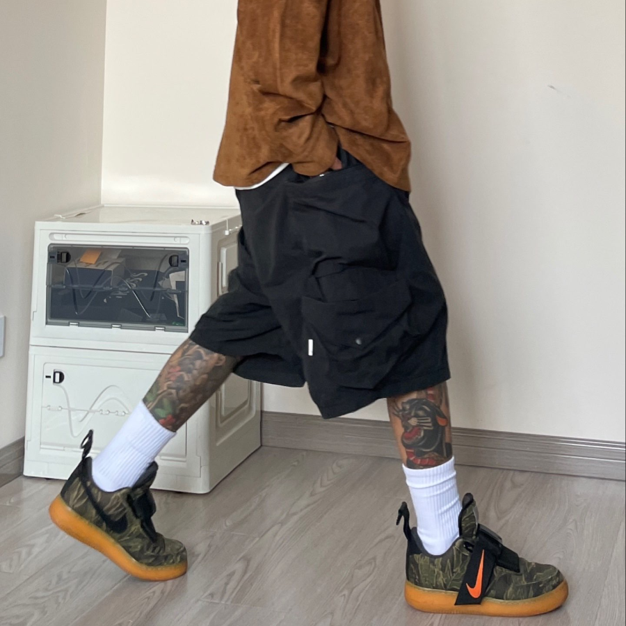 Alternative view of Giày Nike Carhartt WIP x Air Force 1 Utility Low Premium ‘Camo’ AV4112-300