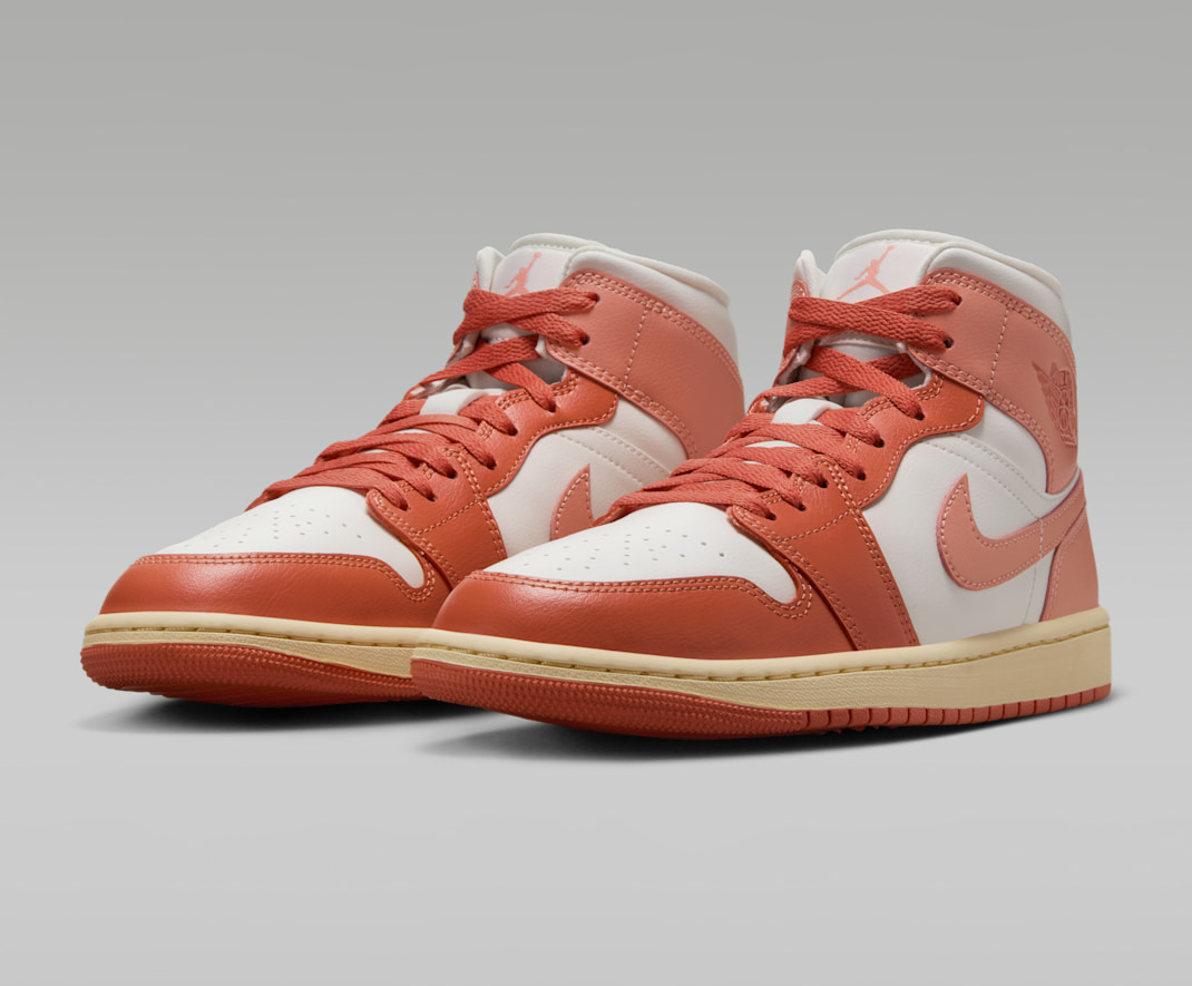 Giày Nike Jordan 1 Mid ‘Madder Root’ BQ6472-180 - Ảnh 3