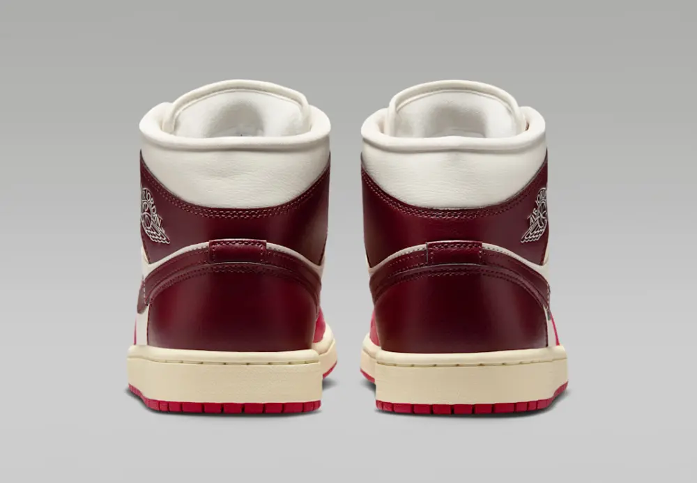 Giày Nike Jordan 1 Mid ‘Sail Mystic Hibiscus’ BQ6472-119 - Ảnh 5