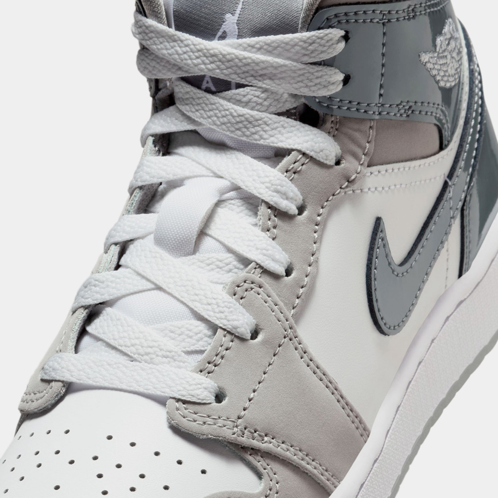 Giày Nike Jordan 1 Mid 'White' HF3193-100 - Ảnh 3
