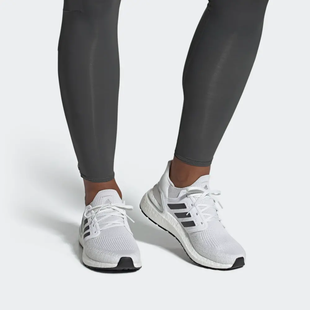 Giày Adidas UltraBoost 20 ‘Cloud White Night Metallic Dash Grey’ EG0783 - Ảnh 5