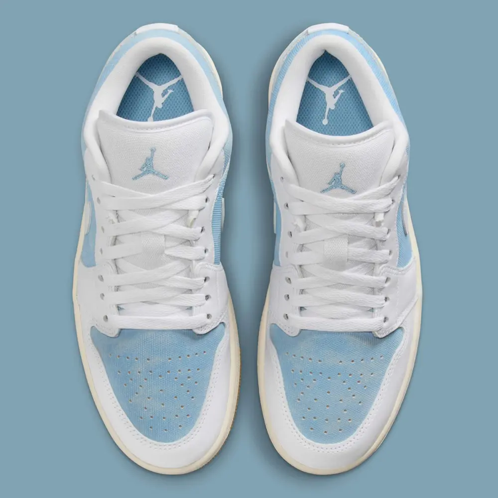 Giày Nike Air Jordan 1 Low ‘Denim’ HQ2004-200 - Ảnh 3