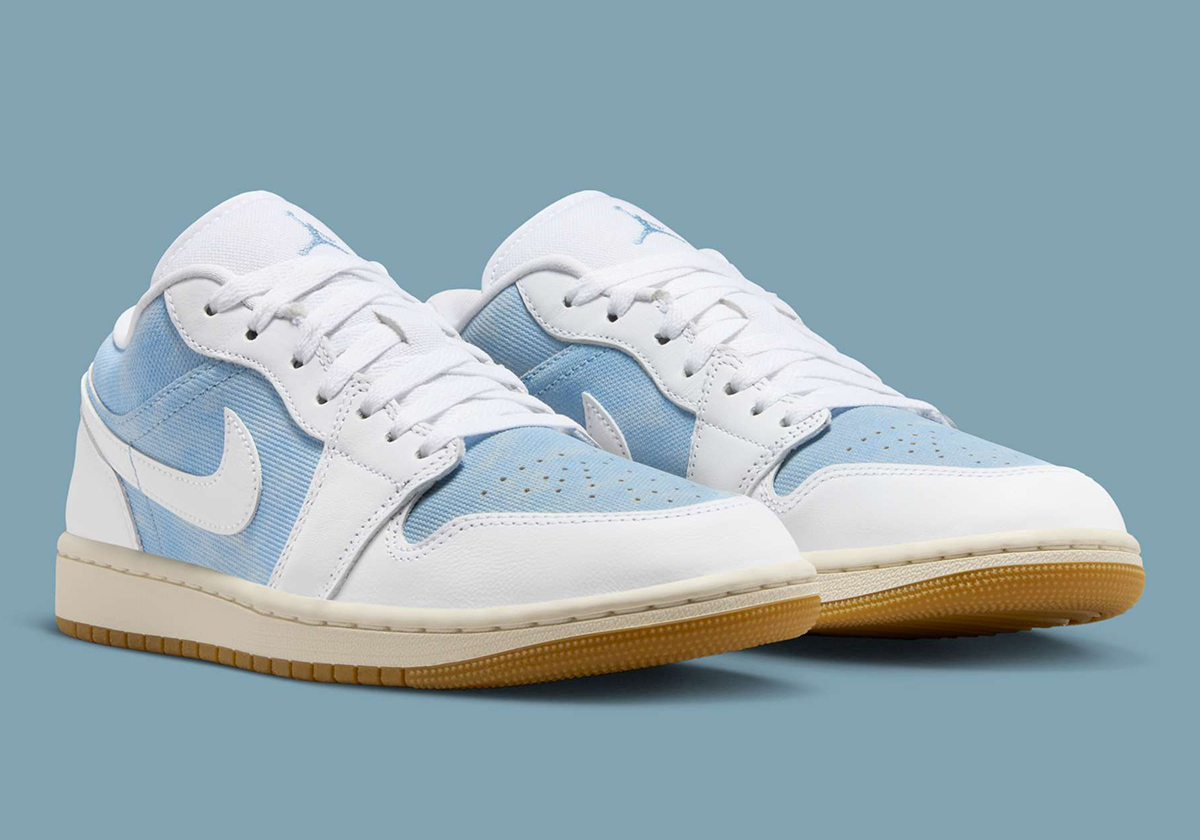 Alternative view of Giày Nike Air Jordan 1 Low ‘Denim’ HQ2004-200