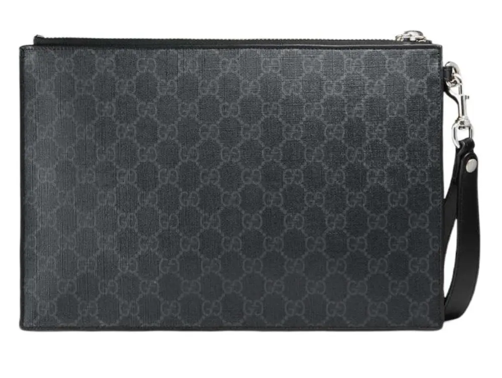 Túi Gucci Night Courrier GG Supreme Pouch 'Multicolor' 496346-9F25N-1073 - Ảnh 4