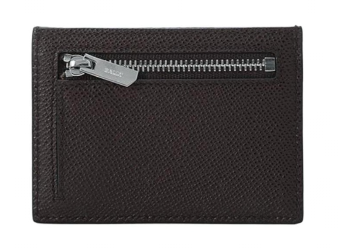 Ví Bally Classic Card Holder 'Brown' 6231937 - Ảnh 3