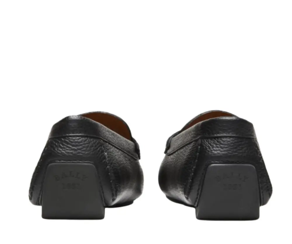 Giày Bally Wiliam Black Sheep Plain 'Black' 6301201 - Ảnh 4