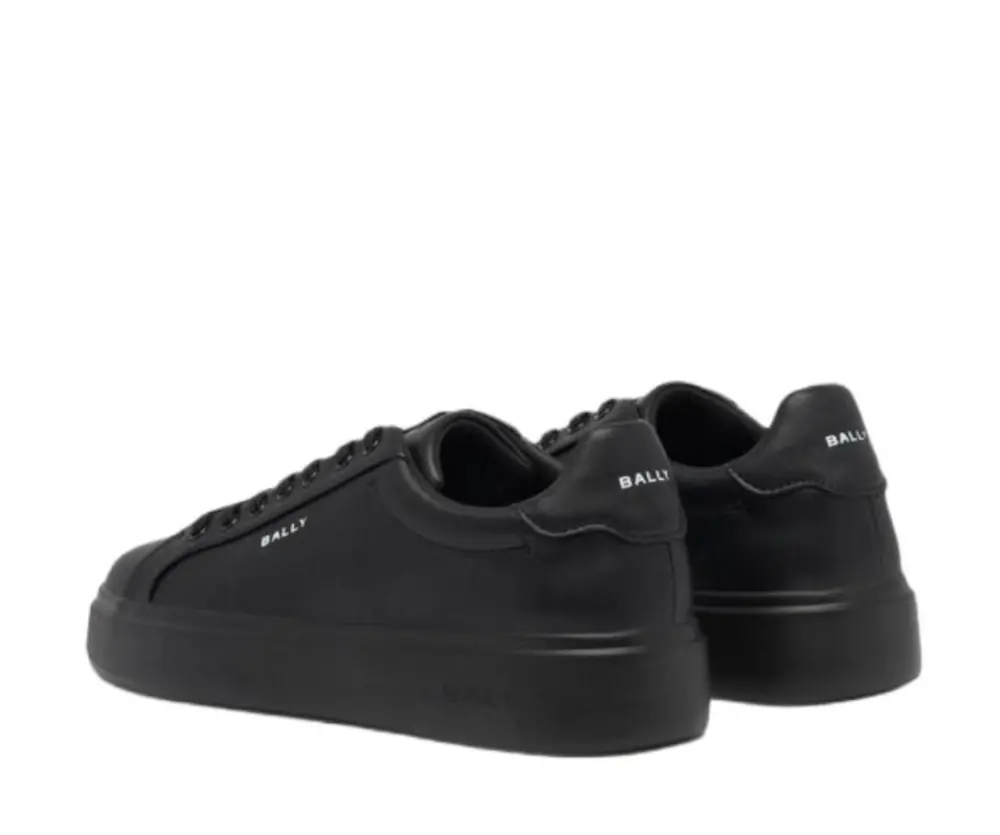 Giày Bally Toe Flat Sneakers 'Black' 6313181 - Ảnh 3