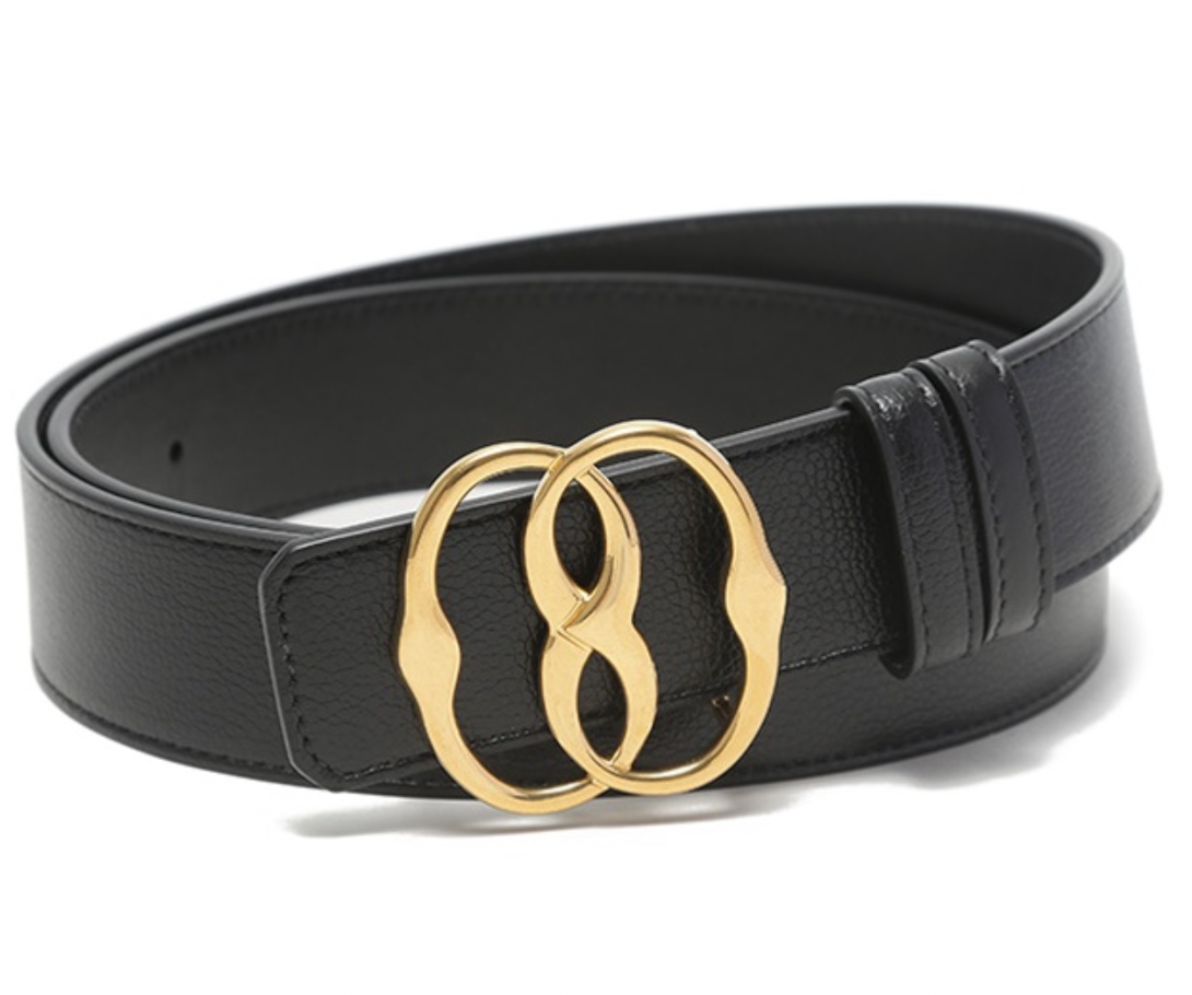 Thắt Lưng Bally Emblem Leather Belt 'Black' 6305015 - Ảnh 3